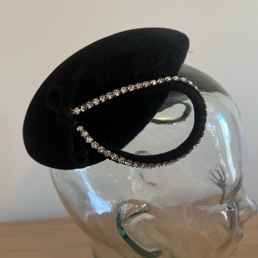 Gene Doris Vintage Hat ~ Mad Men Retro Pinup Burlesque